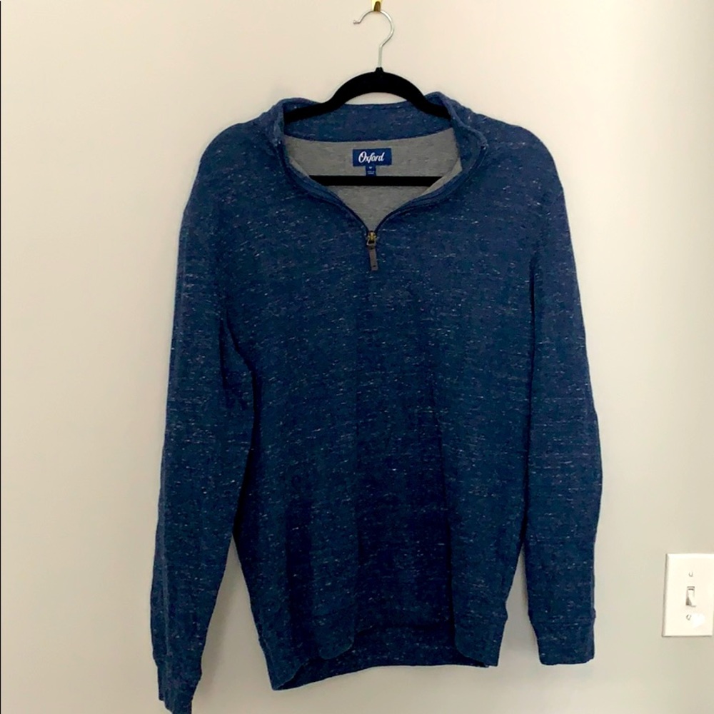 Oxford Pullover Zip Men’s sweater